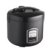 Riskokare 1,8 liter Svart