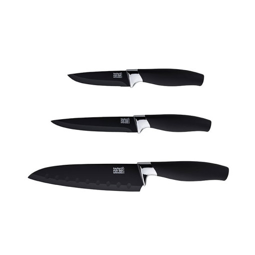 Knivset 3 Knivar Brooklyn Krom