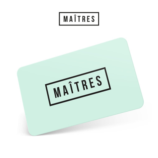 Presentkort Maîtres
