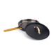 Arvet Traktorpanne med lokk Svart 28 cm