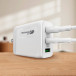 Vegglader + reiseadapter