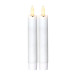 LED Antikklys 2-pakning Flamme Rustic 15 cm 