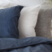 2-delt sengesett Washed Marineblå