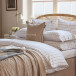 Icons rutete dynetrekk i percale, 150x210 cm