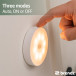 Trådløs sensorlampe/LED-puck Elim, hvit