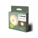 Trådløs sensorlampe/LED-puck Elim, hvit