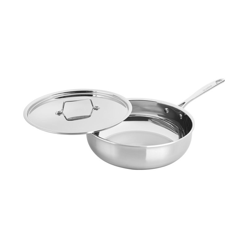 Dyp traktørpanne med lokk 26 cm, Fusion 5