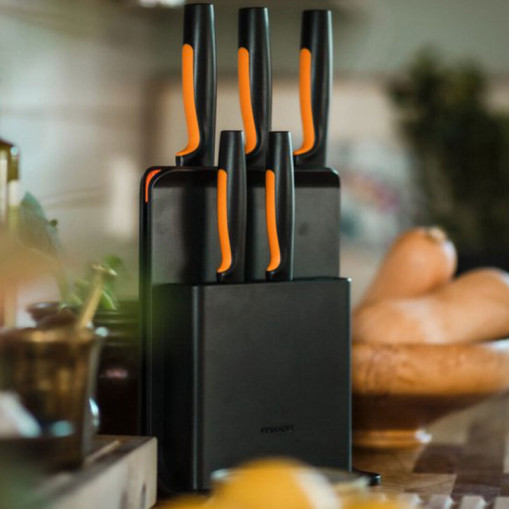 Functional Form Knivblokk med 5 kniver