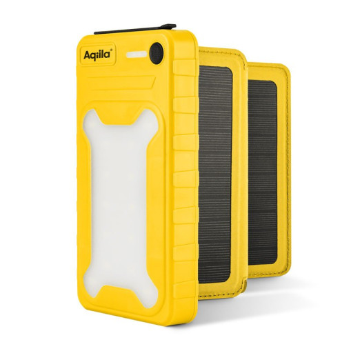 Powerbird BS10 Sammenleggbar Solar Power Bank 10.000mAh + Lampe