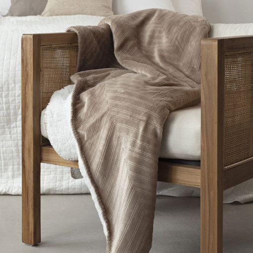 Teppe Sherpa 130x170 cm Beige