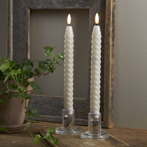 2-pakning Swirl LED-lys
