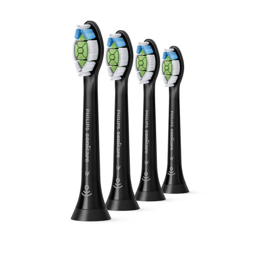 Sonicare Optimal Tannbørstehoder 4-pakning – Svart