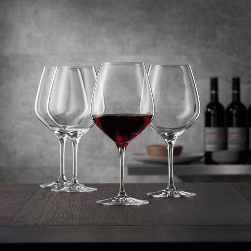 Authentis Burgunderglass 70 cl 4-pakning