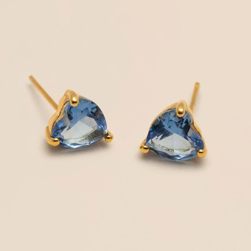 Øredobb Venus Stud Bluebell