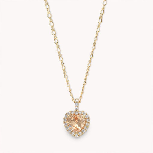 Halskjede Delphine Light Champagne