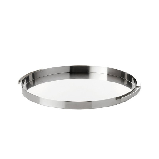 Arne Jacobsen serveringsbrett Ø 33.5 cm steel