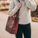 Elsa tote bag brown