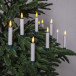 Trådløs Juletræsbelysning Flamme 10 LED-lys
