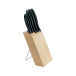 Knivblok med 5 knive