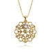 Andrea Halskæde Gold Crystal