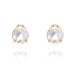 Mini Carlotta Ørering Gold Crystal