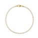 Armbånd Shiny Tennis Guld M