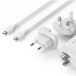 Væglader + rejseadapter