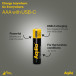 Genopladelige USB-C Lithium batterier AAA 1,5V 4-p