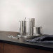 Arne Jacobsen serveringsbakke Ø 33.5 cm steel