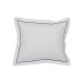 Hotel Percale pudebetræk 50x60 cm hvid/blå 