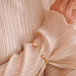 Armbånd Mini drop Gold Crystal