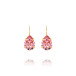 Øreringe Mini Drop Clasp Gold Light Rose