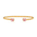 Armbånd Mini Twisted Gold Light rose
