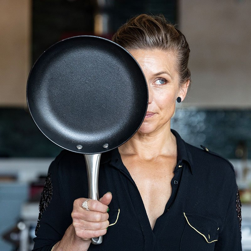 Stegepande støbejern 28 cm Tina Nordström