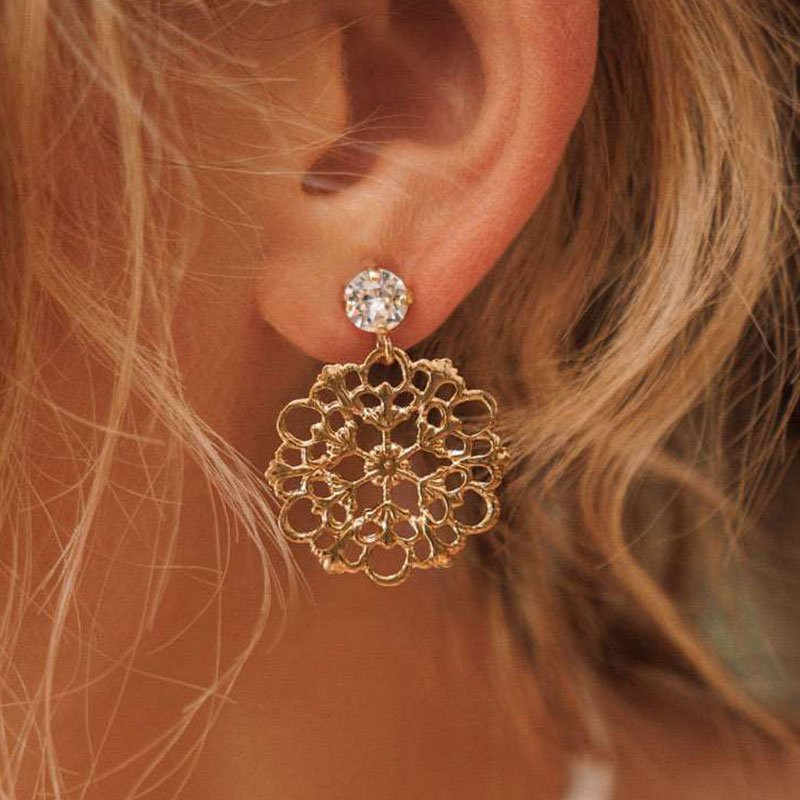 Andrea Ørering Gold Crystal
