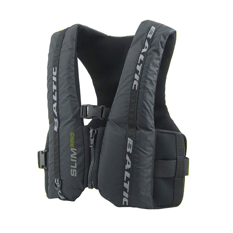 Flydevest Slim Pro 50–70 kg, sort