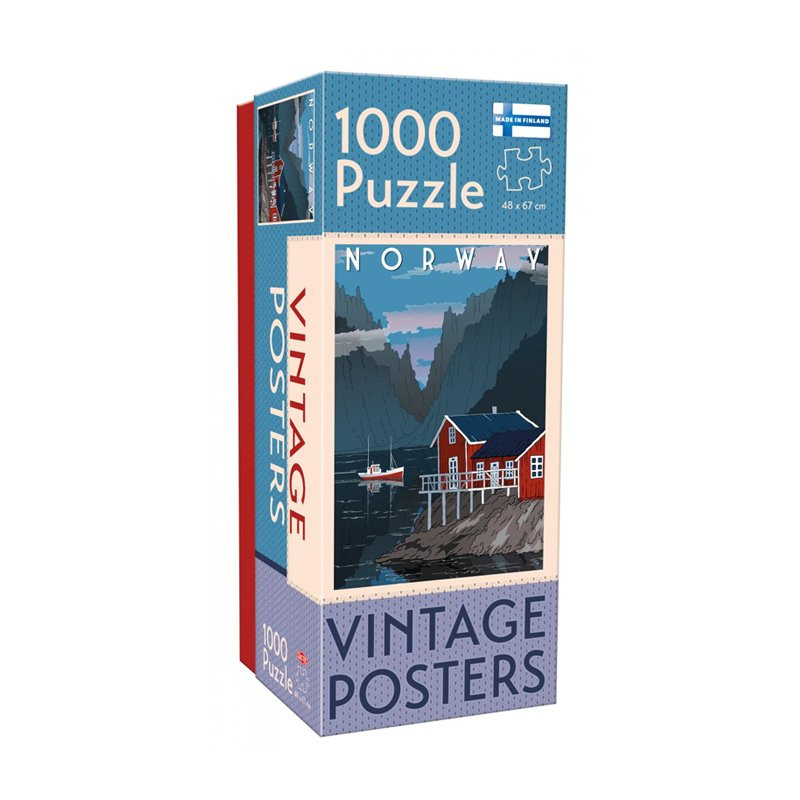 Puslespil Vintage Norway 1000 pcs