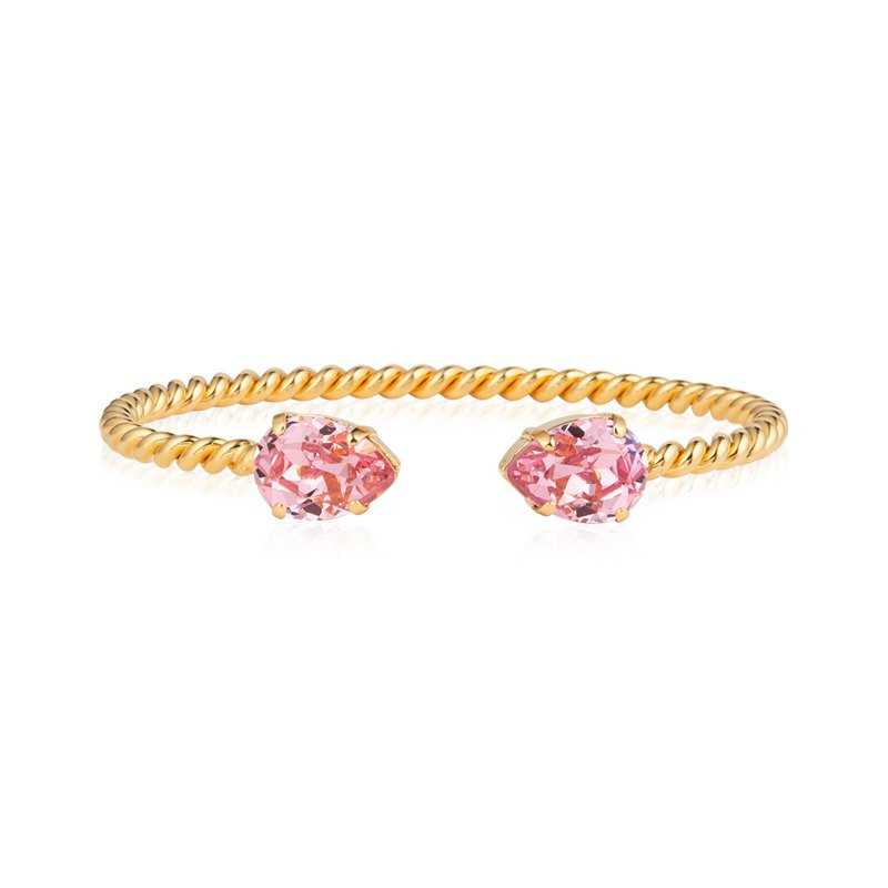 Armbånd Mini drop Gold Light Rose