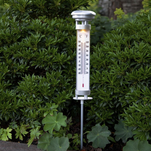 Solcelleladet Udendørs Termometer
