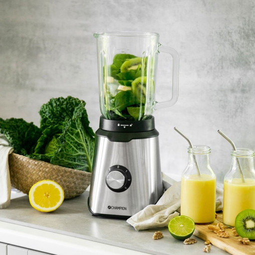 Blender 1,5L 600W Glaskande Rustfrit stål