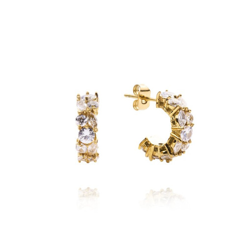 Øreringe Queen small Gold