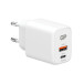Wall Charger USB-C + USB-A 20W PD