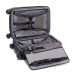 Alpha 3 International Expandable Cabin Suitcase 56 cm Black