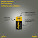 Rechargeable USB-C Lithium batteries CR123A 2-p