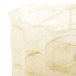 Curl candle holder beige