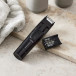 Beard trimmer with vacuum function