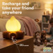 - Ember Night Light with Flame Effect and Sound