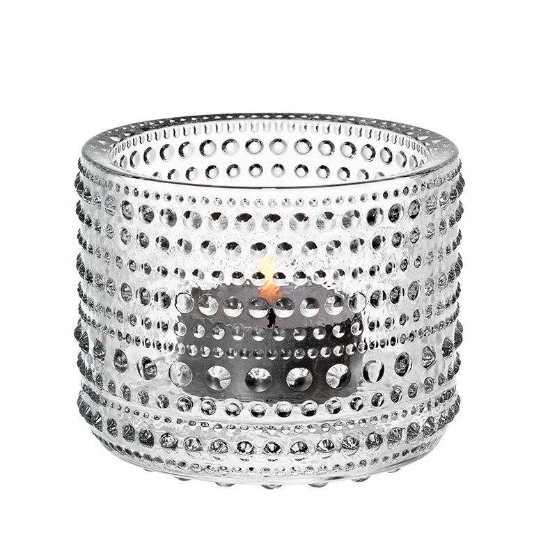 Kastehelmi Tealight Holder 64 mm Clear