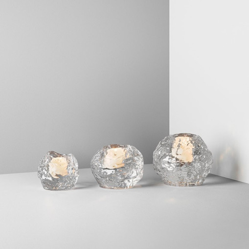 Snowball Candle Holder 3-pack