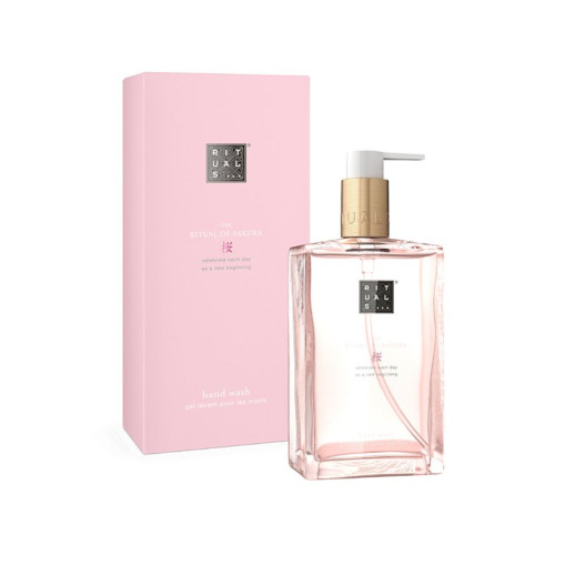 Hand wash, glass bottle 300ml, The Ritual of Sakura